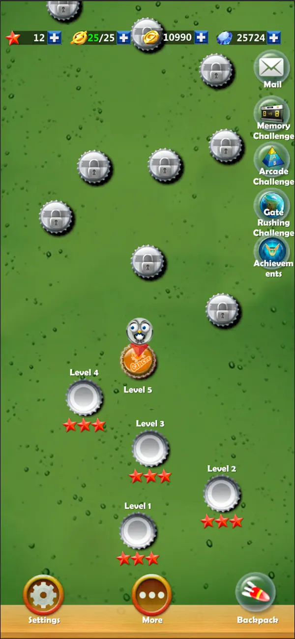 Crazy Caps screenshot
