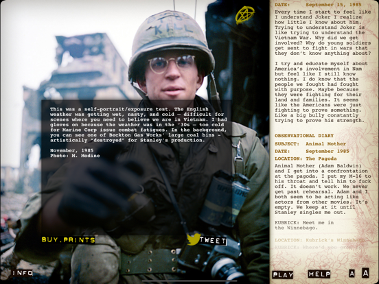 Full Metal Jacket Diary screenshot