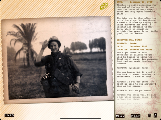 Full Metal Jacket Diary screenshot