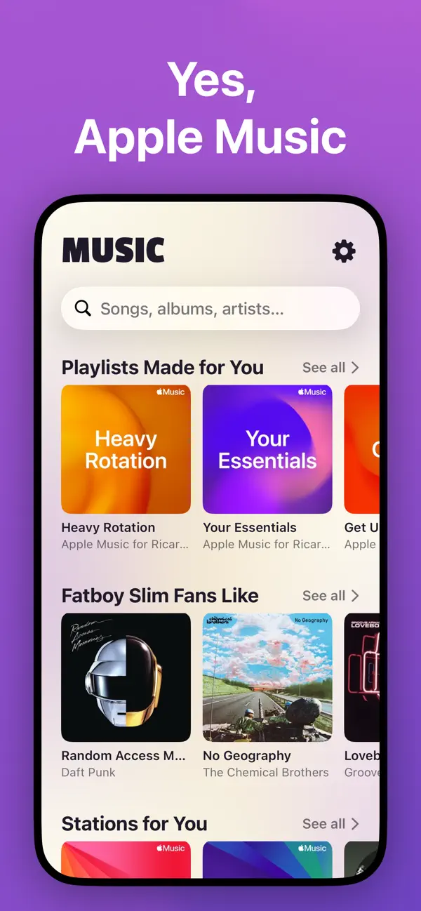 Stezza Music Player screenshot