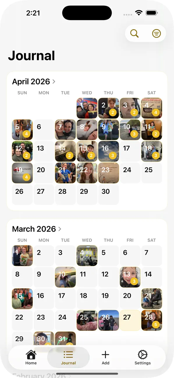 Thankful: Gratitude Journal screenshot