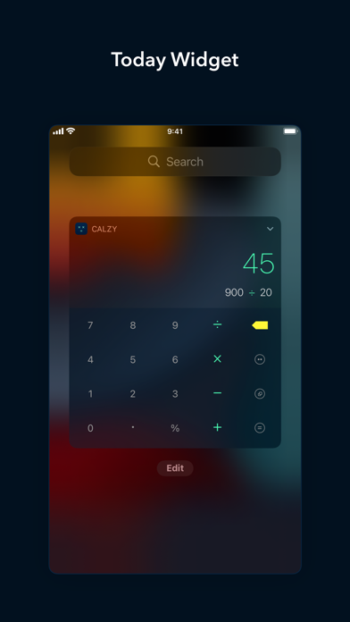 Calzy screenshot