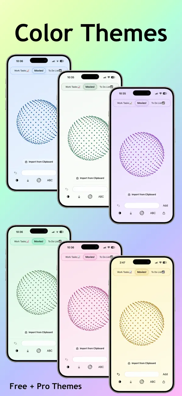 DotList screenshot