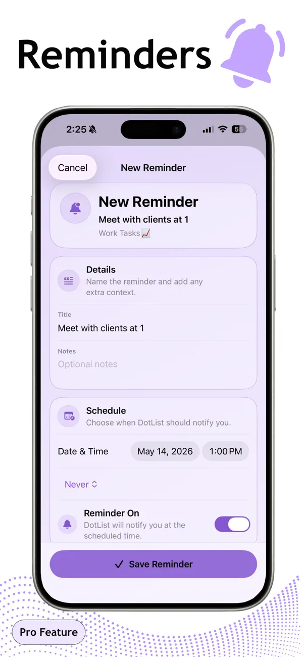 DotList screenshot