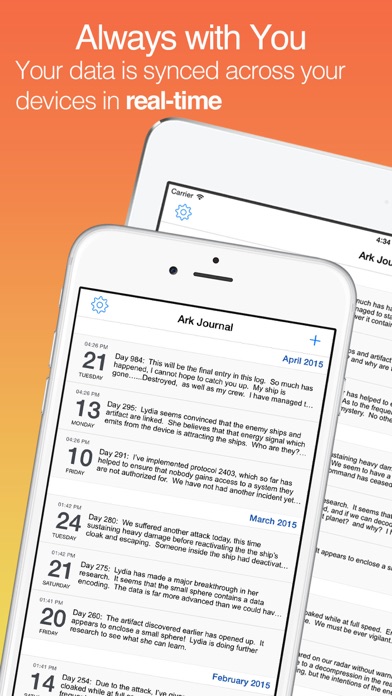 Chronicle – Journal Diary screenshot