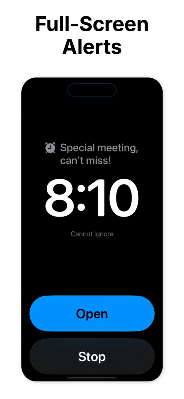Cannot Ignore – Super Alarms screenshot