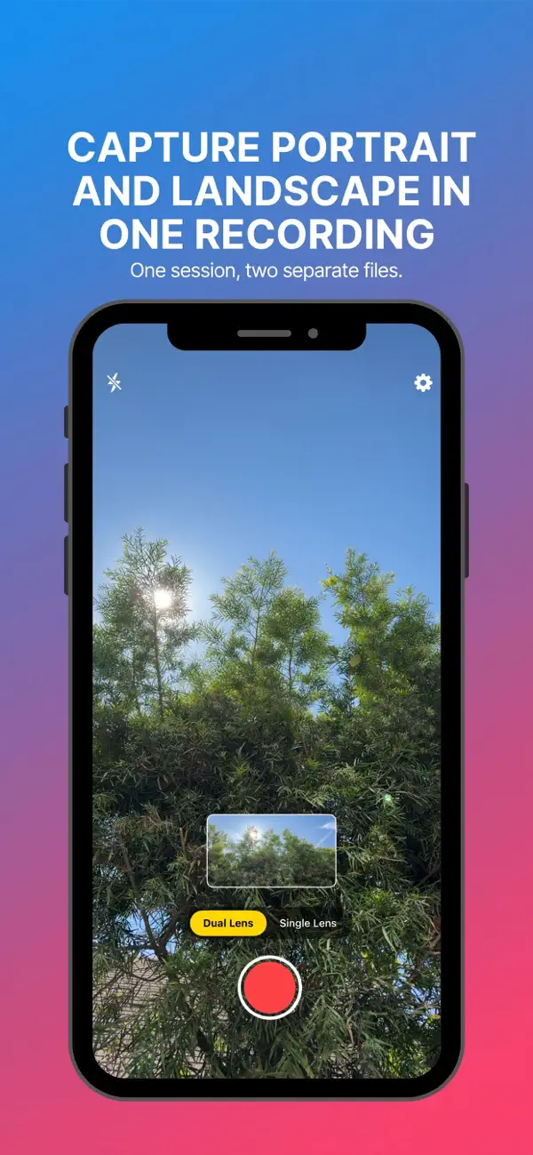 DualShot Recorder screenshot