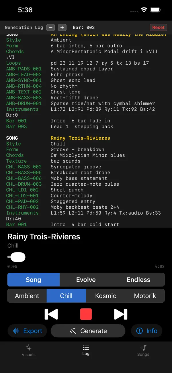 Zudio music screenshot