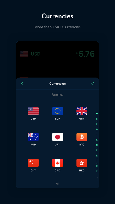 Currenzy screenshot