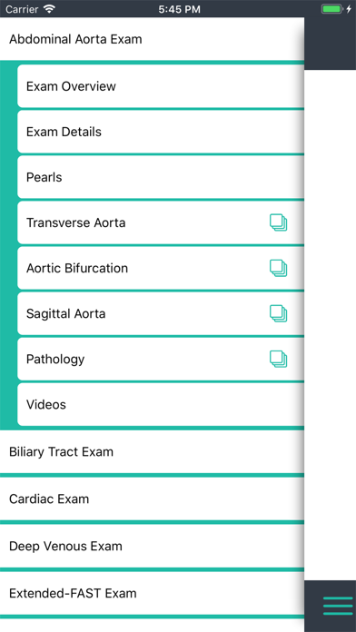 Emergency Ultrasound Handbook screenshot