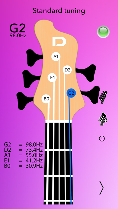Bass Tuner Professional screenshot
