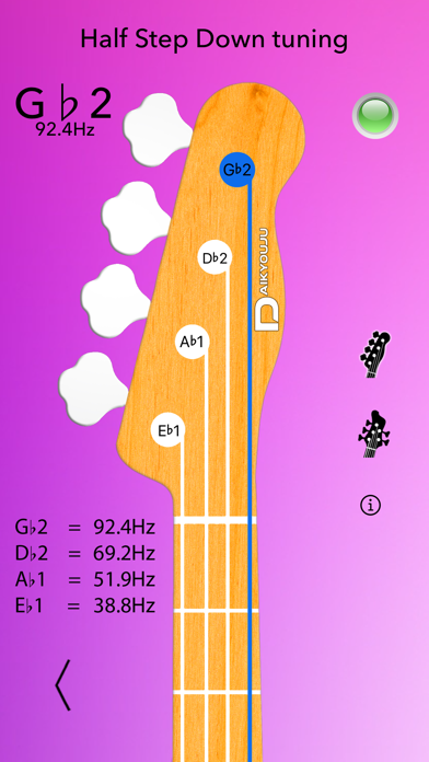 Bass Tuner Professional screenshot