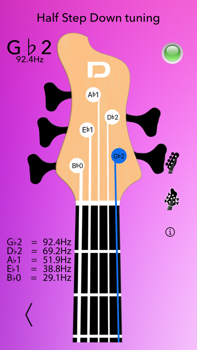 Bass Tuner Professional screenshot