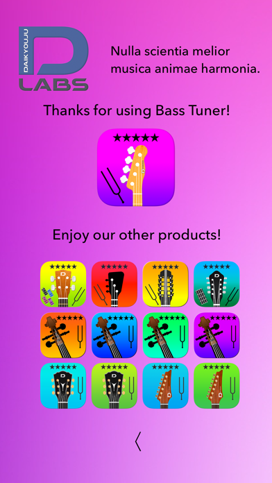 Bass Tuner Professional screenshot