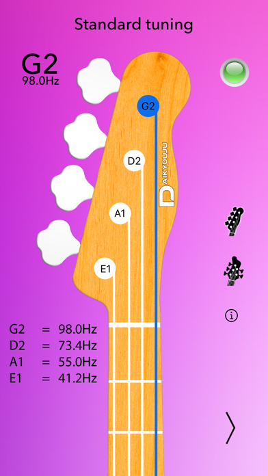 Bass Tuner Professional screenshot