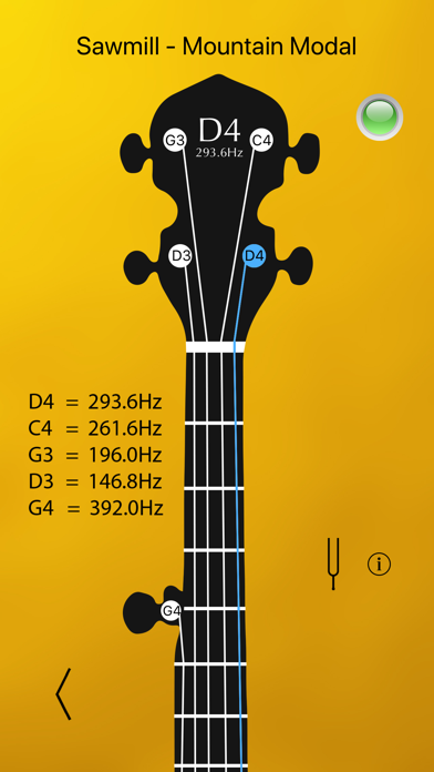 Banjo Tuner Professional screenshot