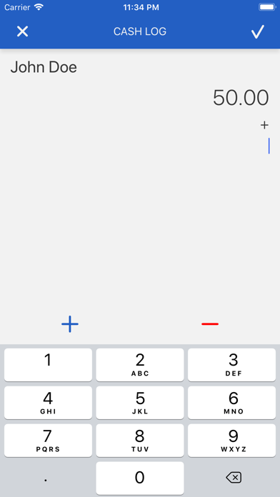 Cash Log Basic screenshot