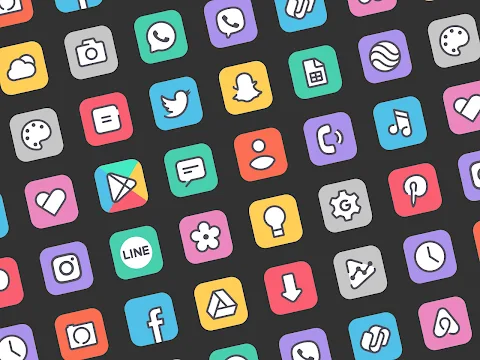 Adaptive Toons Icon Pack screenshot