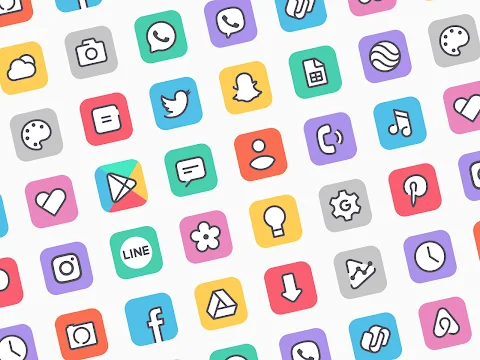 Adaptive Toons Icon Pack screenshot