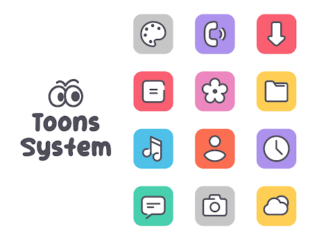 Adaptive Toons Icon Pack screenshot