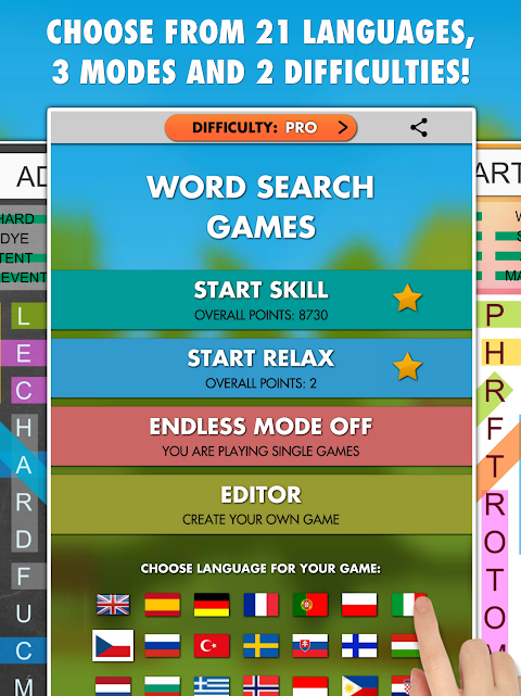 Word Search Games PRO screenshot
