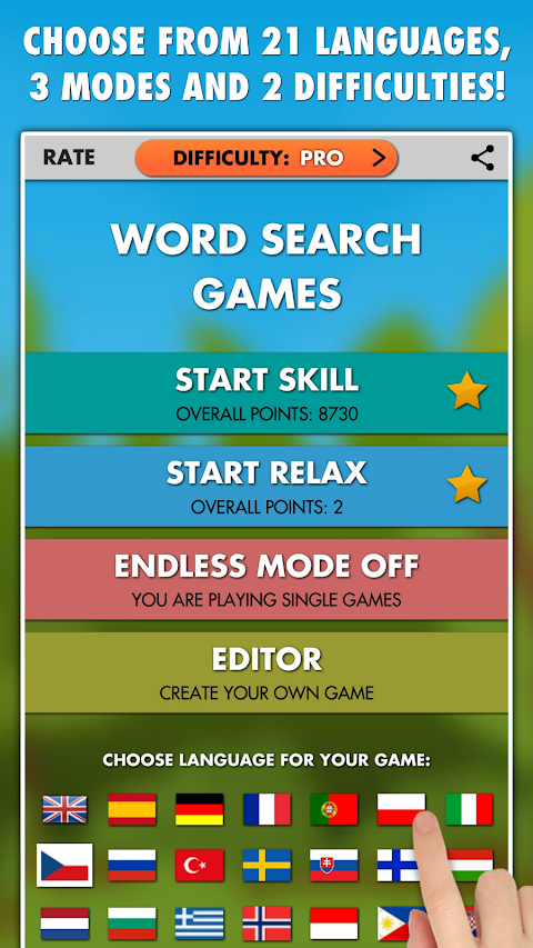 Word Search Games PRO screenshot