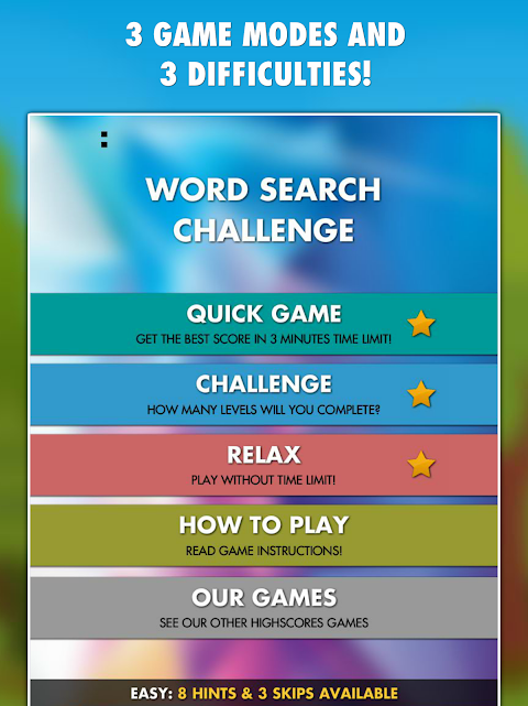 Word Search Challenge PRO screenshot