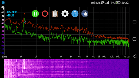 Speccy Spectrum Analyzer screenshot