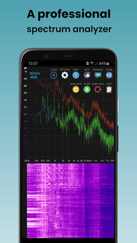 Speccy Spectrum Analyzer screenshot