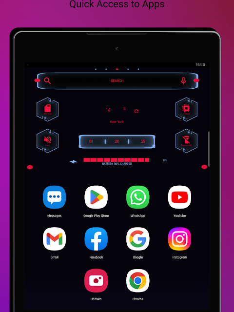 Neo Launcher Hyperion Prime screenshot