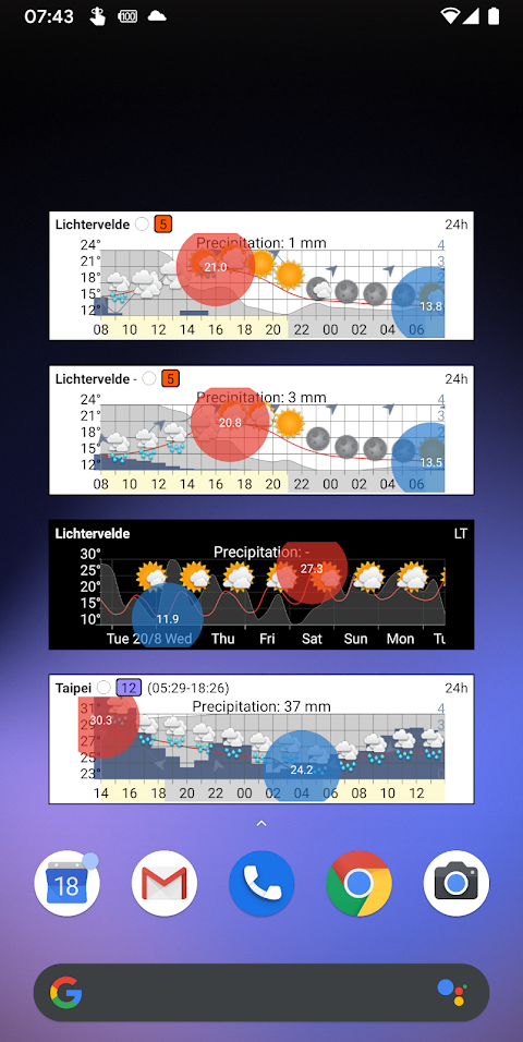 Meteo Weather Widget – Donate screenshot