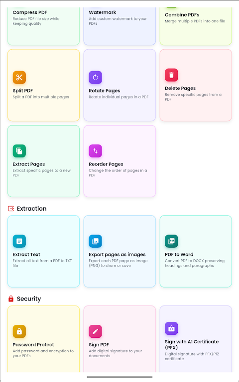 Pdf Tools screenshot