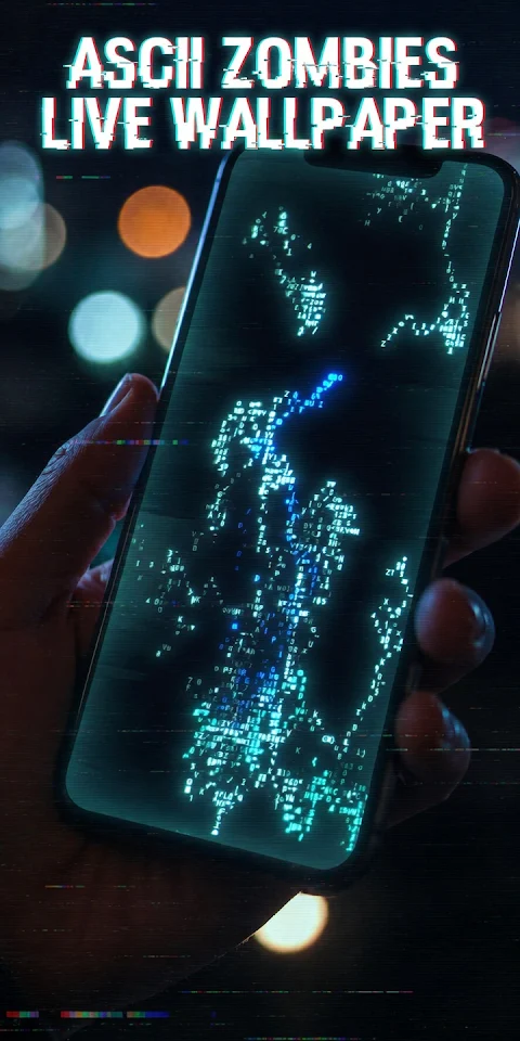 ASCII Zombies – Live Wallpaper screenshot