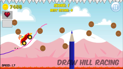Draw Hill Racing screenshot