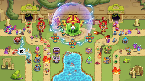 Epic King Heroes: Premium TD screenshot