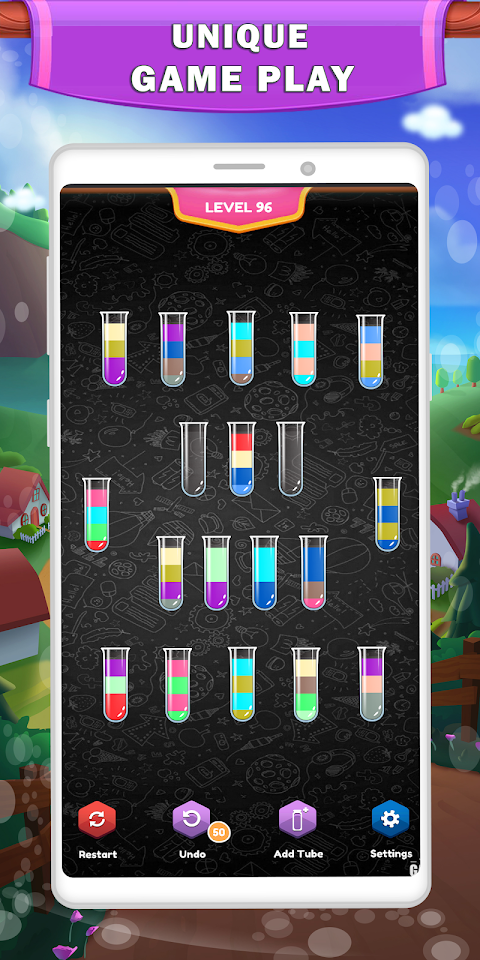 Water Sort – Color Puzzle Pro screenshot
