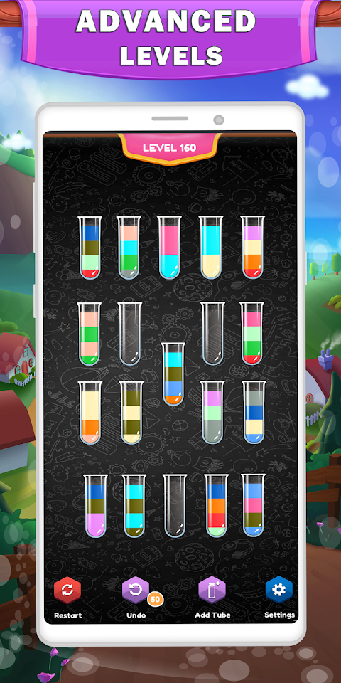 Water Sort – Color Puzzle Pro screenshot
