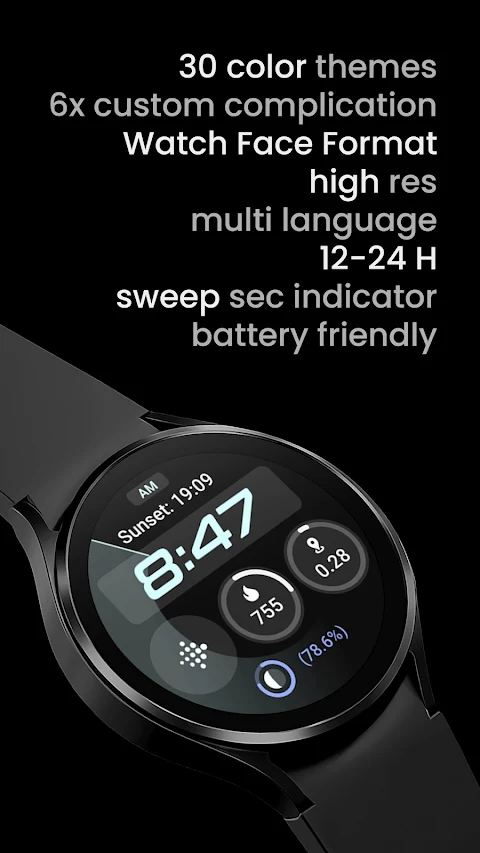 Active 2: Watch face screenshot