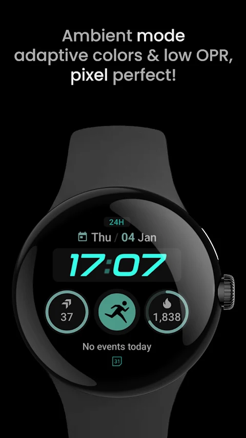 Active 2: Watch face screenshot