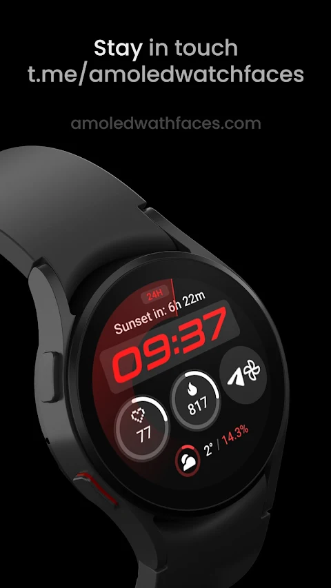 Active 2: Watch face screenshot