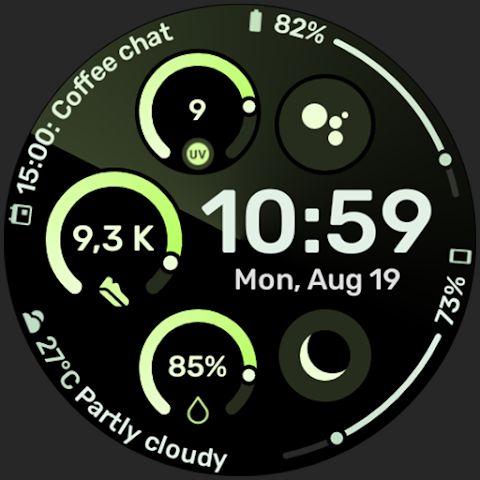 Adventurer Watch Face screenshot