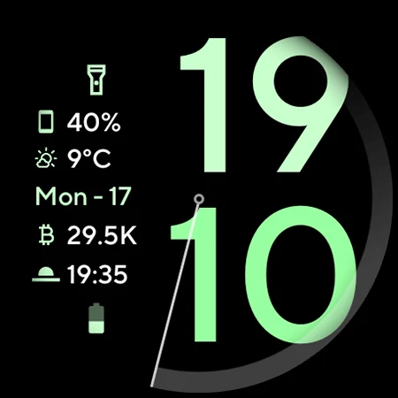 Alpine Watch Face screenshot