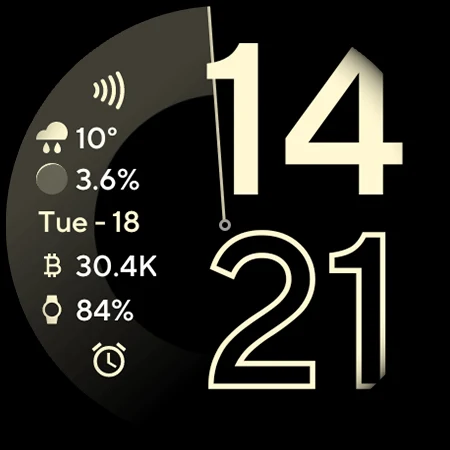 Alpine Watch Face screenshot