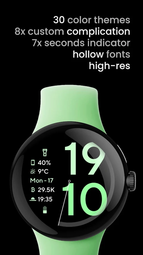 Alpine Watch Face screenshot