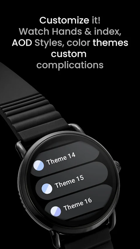 Analog PRO: Watch face screenshot