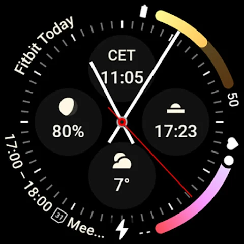 Arcs N6 Watch Face screenshot