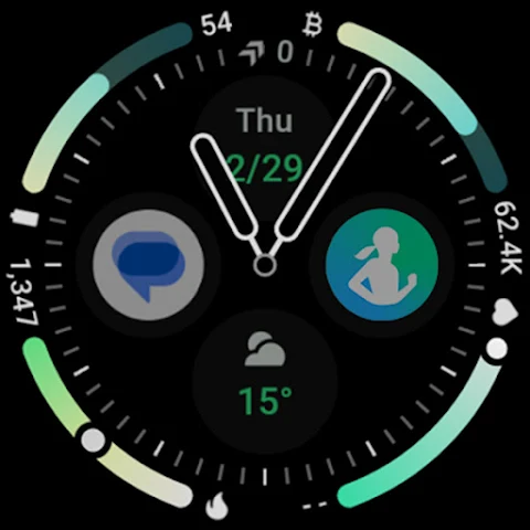 Arcs N6 Watch Face screenshot
