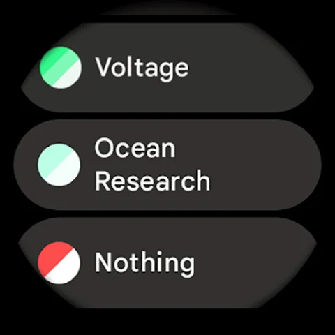 Arcs N6 Watch Face screenshot