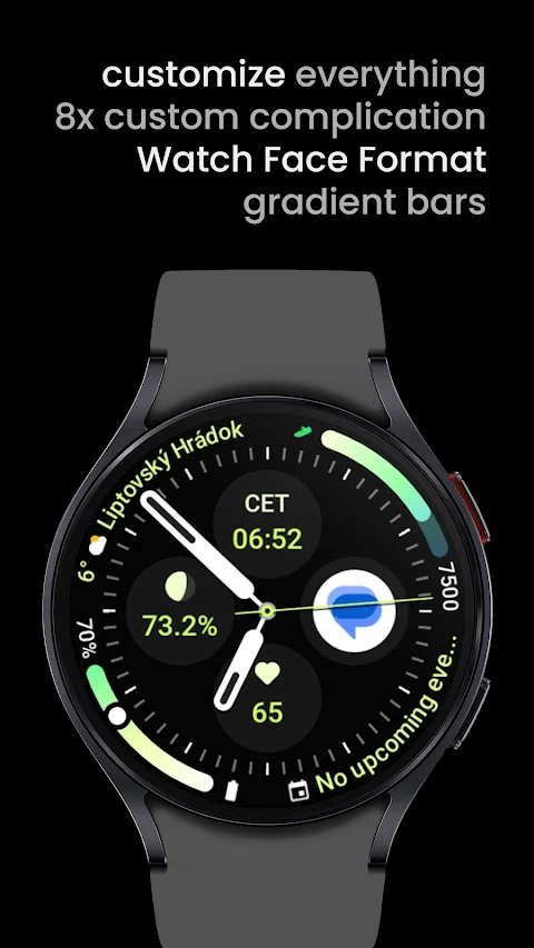 Arcs N6 Watch Face screenshot
