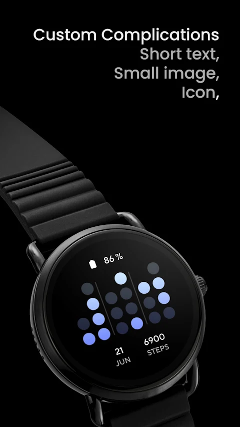Binary Watch Face screenshot